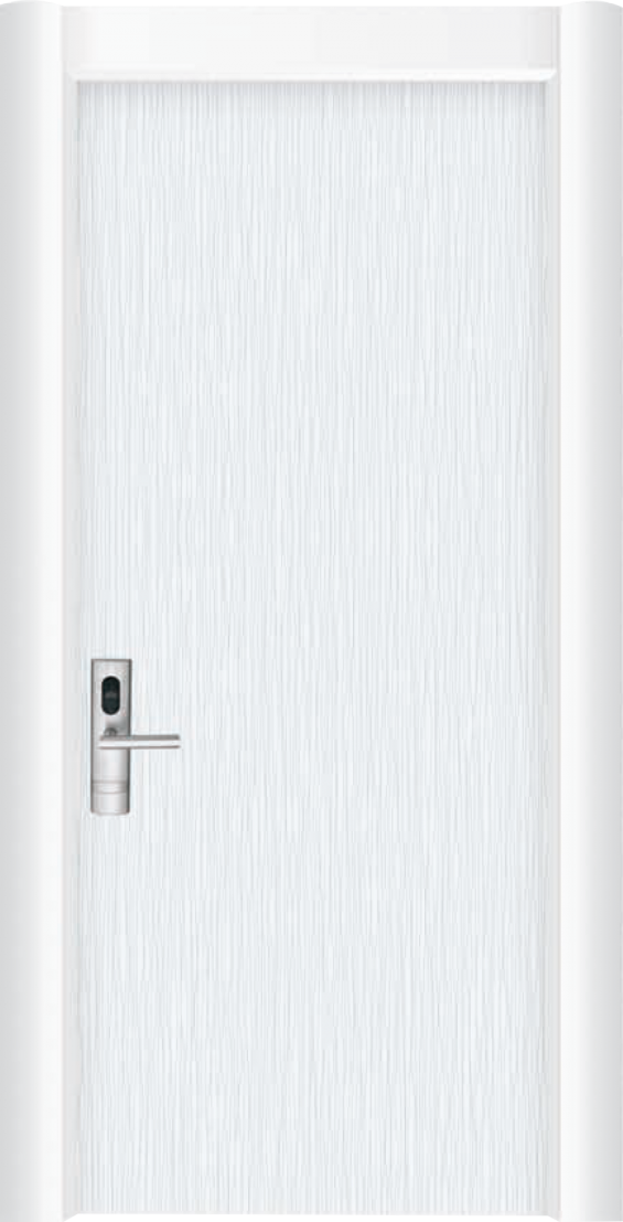 Hotel Room Door Serie | High Gloss Rain White